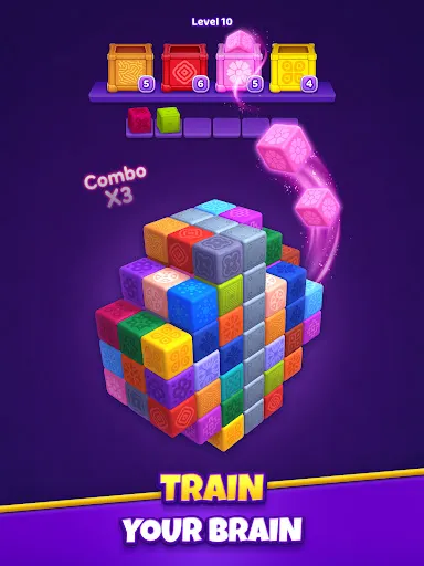 Cube Tap Sort screenshot
