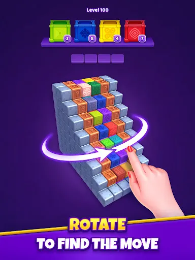 Cube Tap Sort screenshot