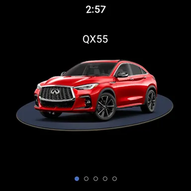 MyINFINITI App screenshot