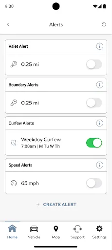 MyINFINITI App screenshot