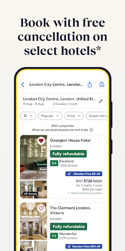 Expedia: Hotels, Flights, Cars screenshot