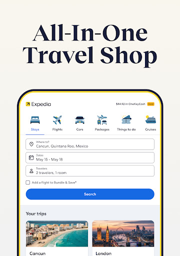 Expedia: Hotels, Flights, Cars screenshot