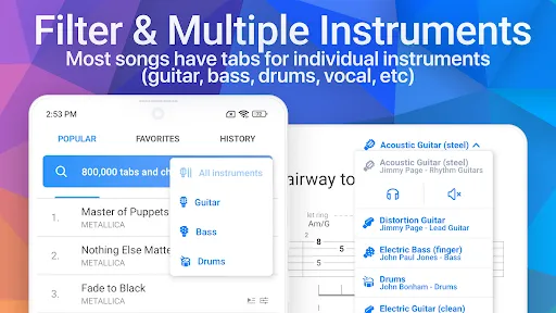 Songsterr Guitar Tabs & Chords screenshot
