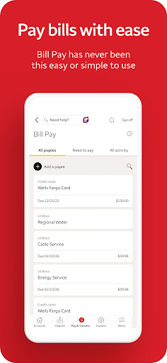 Wells Fargo Mobile® screenshot