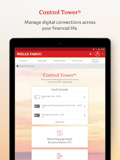 Wells Fargo Mobile® screenshot