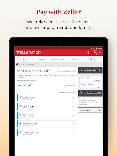 Wells Fargo Mobile® screenshot