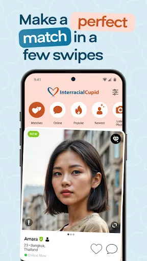 InterracialCupid: Mixed Dating screenshot
