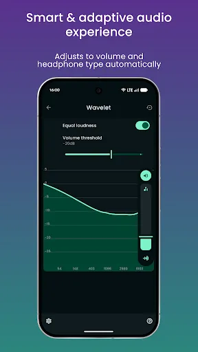 Wavelet: headphone equalizer screenshot
