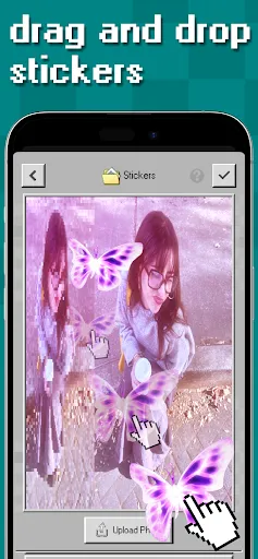 y2k: 2000s photo editor screenshot