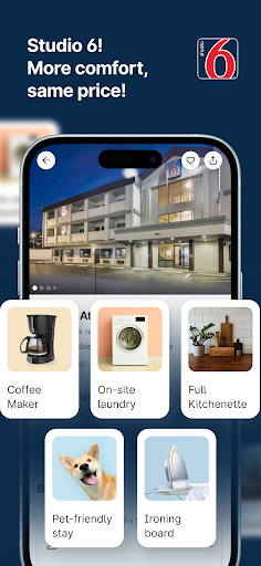 Motel 6: Book Hotels My6 Deals screenshot
