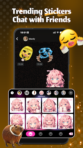 Neon Love Theme screenshot