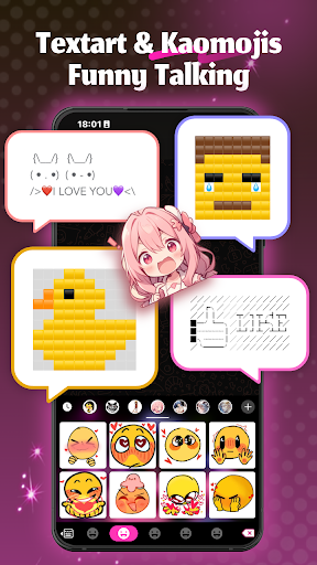 Neon Love Theme screenshot