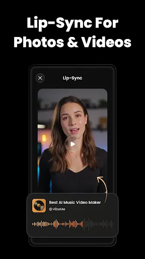 VibeMe AI: Music Video Maker screenshot