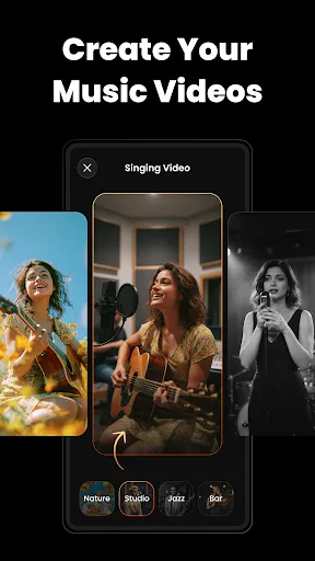 VibeMe AI: Music Video Maker screenshot