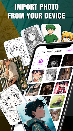 Draw Anime - AR Tracing App screenshot