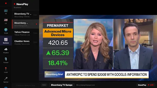 NewsPlay: Live News TV Streams screenshot