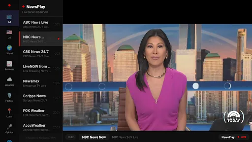NewsPlay: Live News TV Streams screenshot