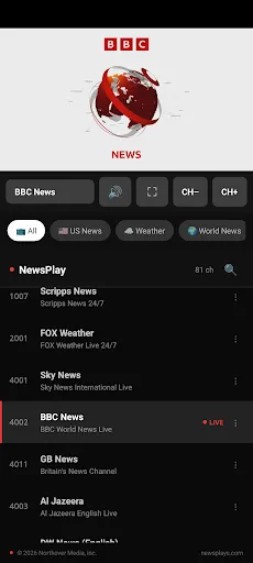 NewsPlay: Live News TV Streams screenshot