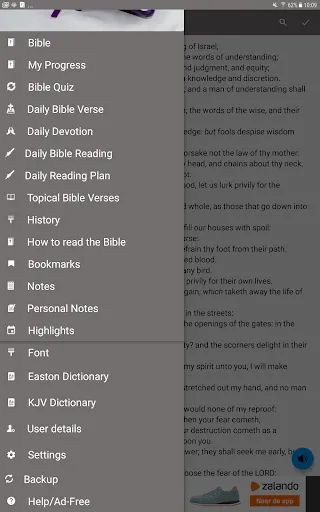 King James Bible - KJV Offline screenshot