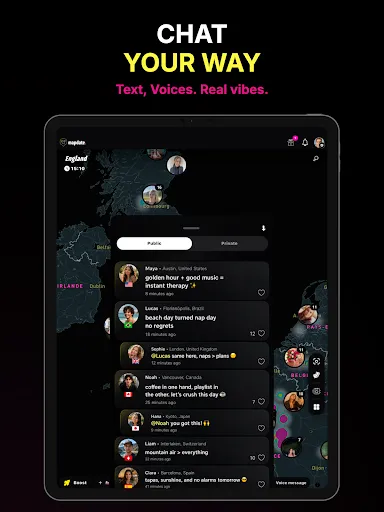 Mapdate: Dating, Meetup, Chat screenshot