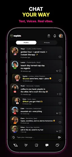 Mapdate: Dating, Meetup, Chat screenshot