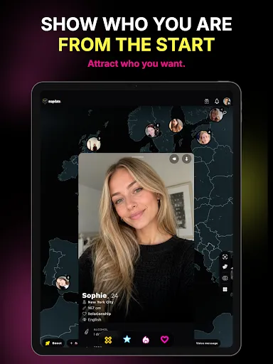 Mapdate: Dating, Meetup, Chat screenshot