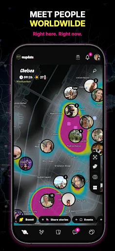 Mapdate: Dating, Meetup, Chat screenshot