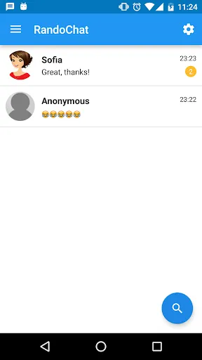 RandoChat - Chat roulette screenshot