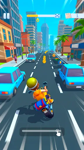 Paper Boy Race: Running game screenshot