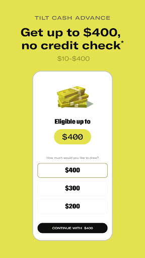 Tilt: Cash Advance & Credit screenshot