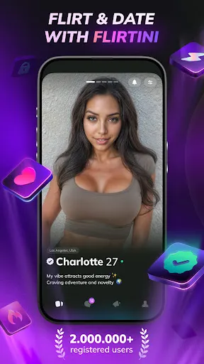 Flirtini - Chat, Flirt, Date screenshot