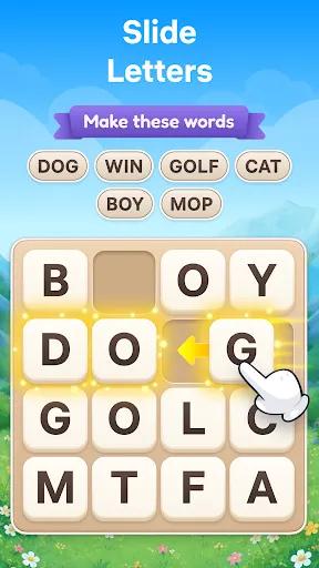 Letter Slide: Word Puzzle Game screenshot