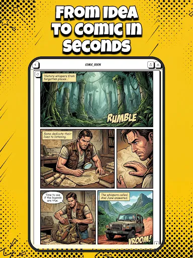 Comikaze - Create Comics Manga screenshot