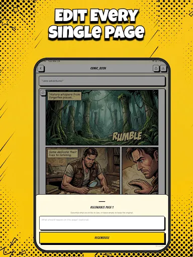 Comikaze - Create Comics Manga screenshot