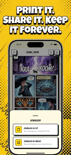 Comikaze - Create Comics Manga screenshot
