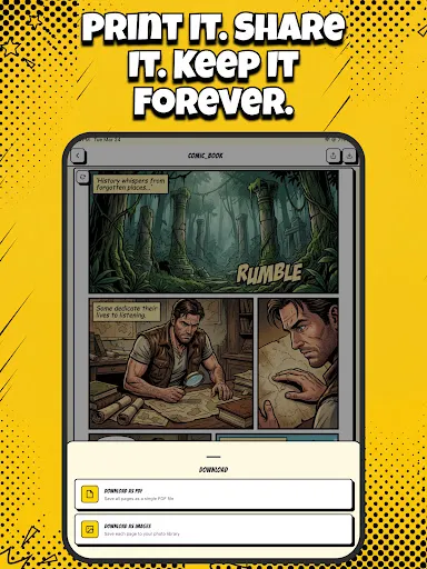 Comikaze - Create Comics Manga screenshot
