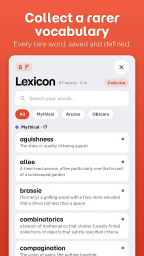 ngram: A Word Lover's Game screenshot