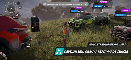 Offroad League Online screenshot