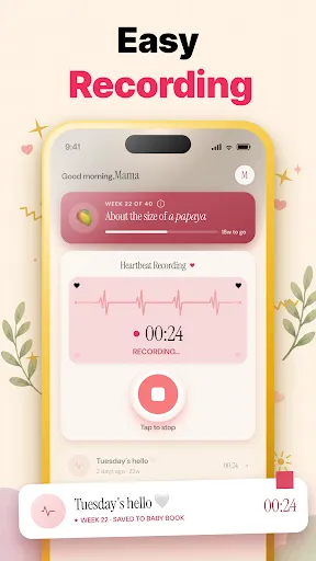 Baby Heartbeat Monitor : Cudly screenshot