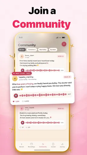 Baby Heartbeat Monitor : Cudly screenshot
