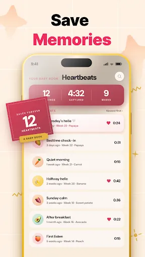 Baby Heartbeat Monitor : Cudly screenshot