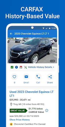 CARFAX - New & Used Cars screenshot