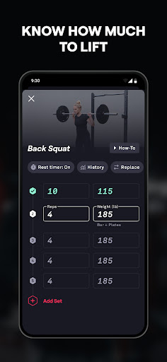 Fitbod: Workout & Gym Planner screenshot