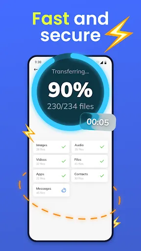 Smart switch - copy my data screenshot