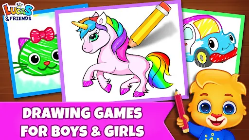 Drawing Games: Draw & Color screenshot