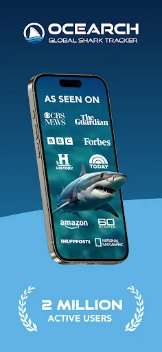 OCEARCH Shark Tracker™ screenshot
