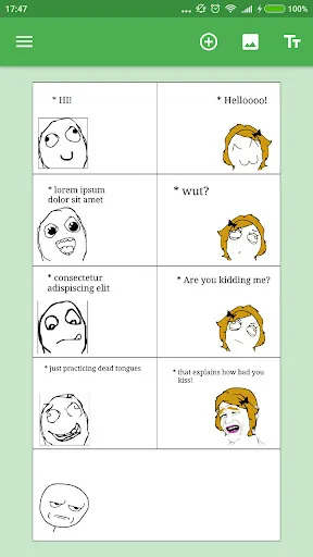 Ffuuu - Rage Comic Maker screenshot