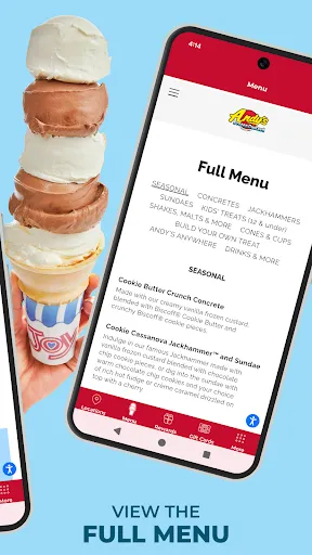 Andy's Frozen Custard screenshot