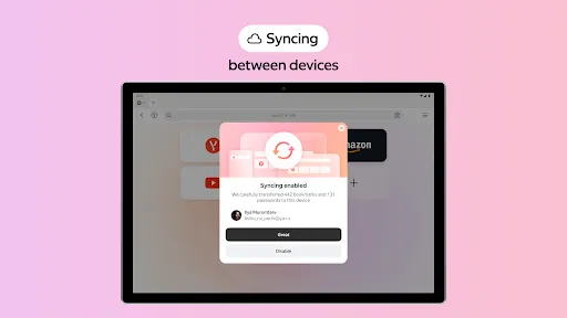 Yandex Browser with Alice AI screenshot