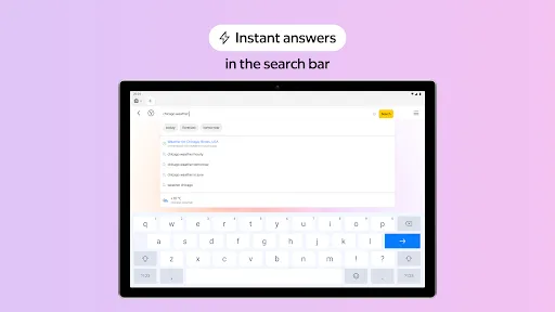Yandex Browser with Alice AI screenshot